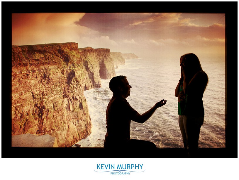 cliffs of moher engagement session photo