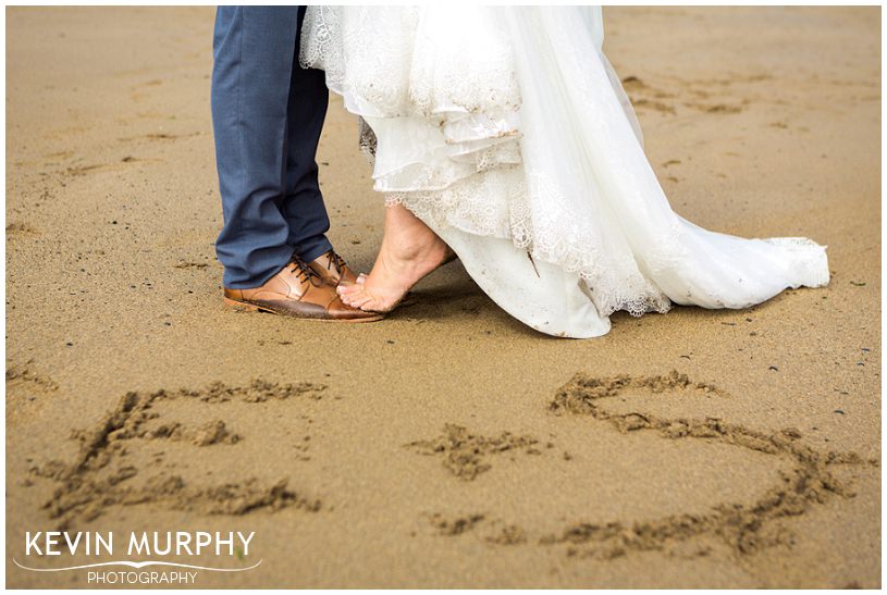 armada wedding beach barefoot