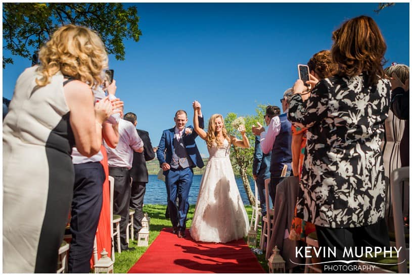 walking down the aisle