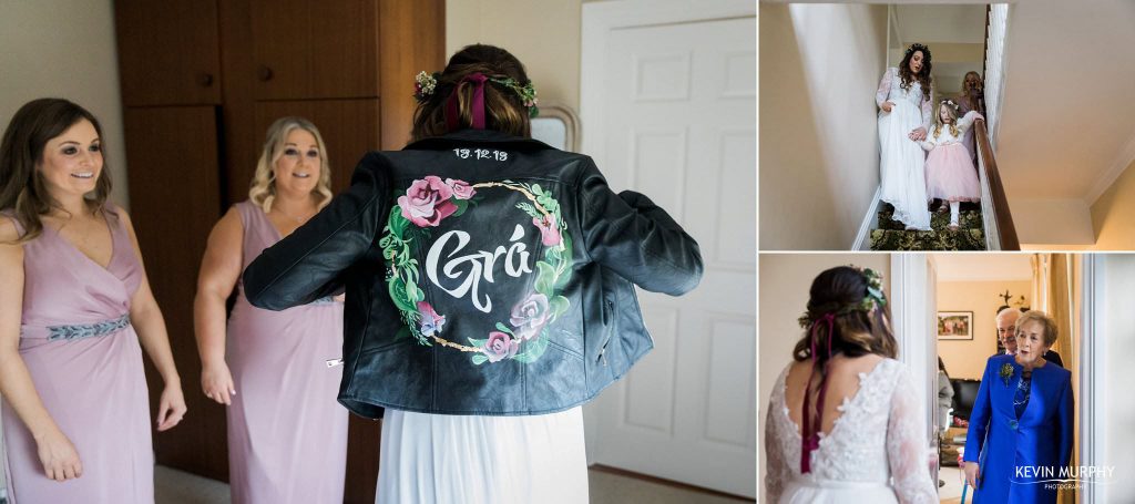 bride leather jacket